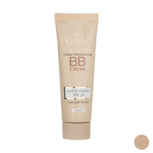 آرایش صورت کرم پودر مرطوب کننده (BB Cream SPF40) سينره Light حجم 75 میلی لیتر