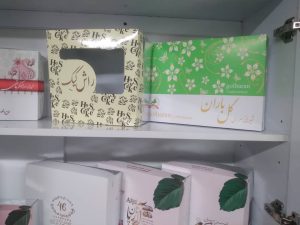جعبه توکلی تولید جعبه شیرینی و زیر کیکی و جعبه سازی در میدان محمدیه تهران