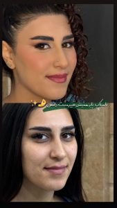زیبایی فاطمه حسینی میکاپ کراتین احیا در بابلسر بهنمیر 20