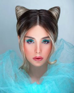 زیبایی شیرین رحیم زاده رنگ و مش و کراتین مو در مهرشهر کرج 10