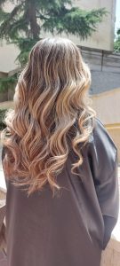 زیبایی ناهید هایلایت مش رنگ کراتین و کوتاهی مو در شریعتی ظفر 9