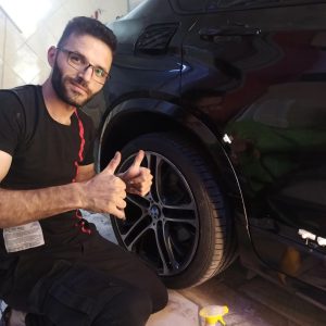ابلفضل فابریک صافکاری پی دی ار pdr و نقاشی در مجیدیه 11