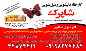 شاپرک مبل شویی رفوگری قالیشویی در تهران آزادی 10