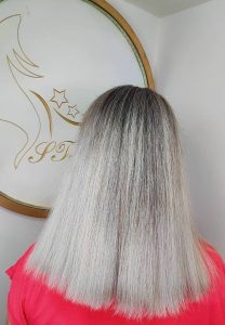 آرایشگری ستارگان آموزش حرفه ای رنگ مو و لایت و هایلایت مو در قم سالاریه 14