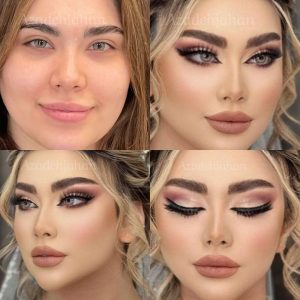 آزاده جهان میکاپ آرتیست تخصصی عروس با بیش از صد عروس و هنرجو موفق در تهرانپارس 2