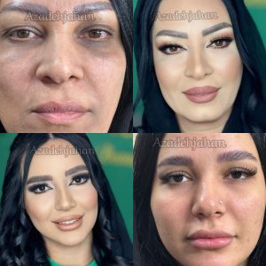 میکاپ آرتیست تخصصی عروس با بیش از صد عروس و هنرجو موفق در تهرانپارس 15 scaled 1 2