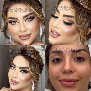 آرتیست آزاده جهان میکاپ آرتیست تخصصی عروس با بیش از صد عروس و هنرجو موفق در تهرانپارس 1 scaled