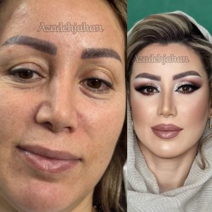 آرتیست آزاده جهان میکاپ آرتیست تخصصی عروس با بیش از صد عروس و هنرجو موفق در تهرانپارس 16 1 scaled