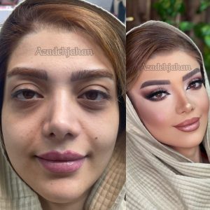آرتیست آزاده جهان میکاپ آرتیست تخصصی عروس با بیش از صد عروس و هنرجو موفق در تهرانپارس 17 1 scaled