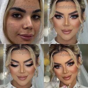 آرتیست آزاده جهان میکاپ آرتیست تخصصی عروس با بیش از صد عروس و هنرجو موفق در تهرانپارس 18 1 scaled