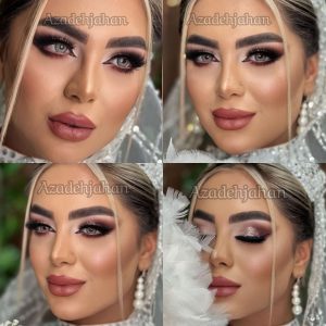 آرتیست آزاده جهان میکاپ آرتیست تخصصی عروس با بیش از صد عروس و هنرجو موفق در تهرانپارس 19 3