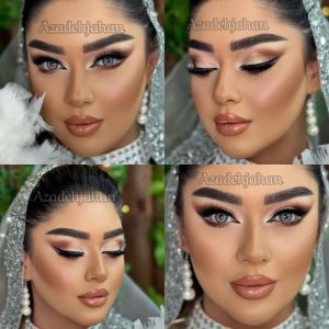 آرتیست آزاده جهان میکاپ آرتیست تخصصی عروس با بیش از صد عروس و هنرجو موفق در تهرانپارس 8 1