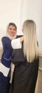 مینا اسدی رنگ لایت احیا مو در سعادت آباد میدان کتاب 5