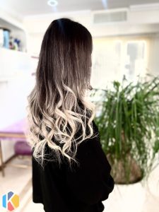 مسیبی رنگ مش لایت کراتین مو در میدان تجریش 11