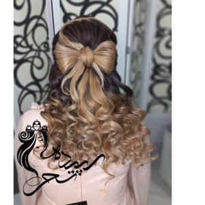 زیبایی سپیده سحر لایت مش و شینیون میکاپ در شهید رجایی مشهد 20