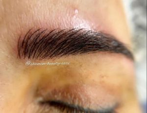 زیبایی شمیم میکروبلیدینگ تاتو خط چشم آرایش دائم در خیابان فرهنگ ساری 11