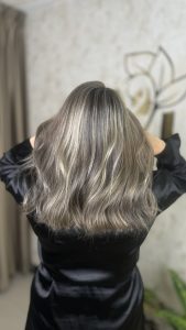 زیبایی و آموزشگاه مرجان شهری خدمات رنگ مش کراتین مو در نیاوران سه راه یاسر 13
