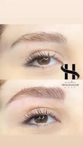 شقایق رسا میکروبلیدینگ ابرو سوپر نچرال و نچرال بروز در کرج گوهردشت 2