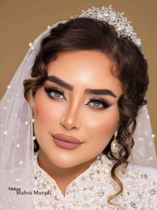 مرادی آموزش میکاپ خدمات گریم تخصصی میکاپ عروس در نواب 8